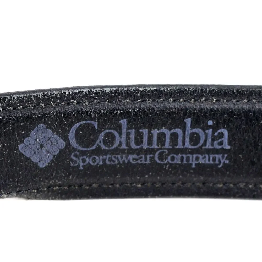 Columbia BLACK GENUINE LEATHER 1 3/8